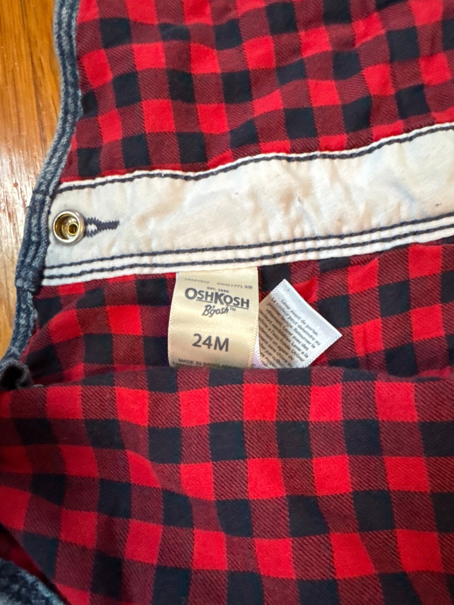 Seller #127 OshKosh overalls Size 24m