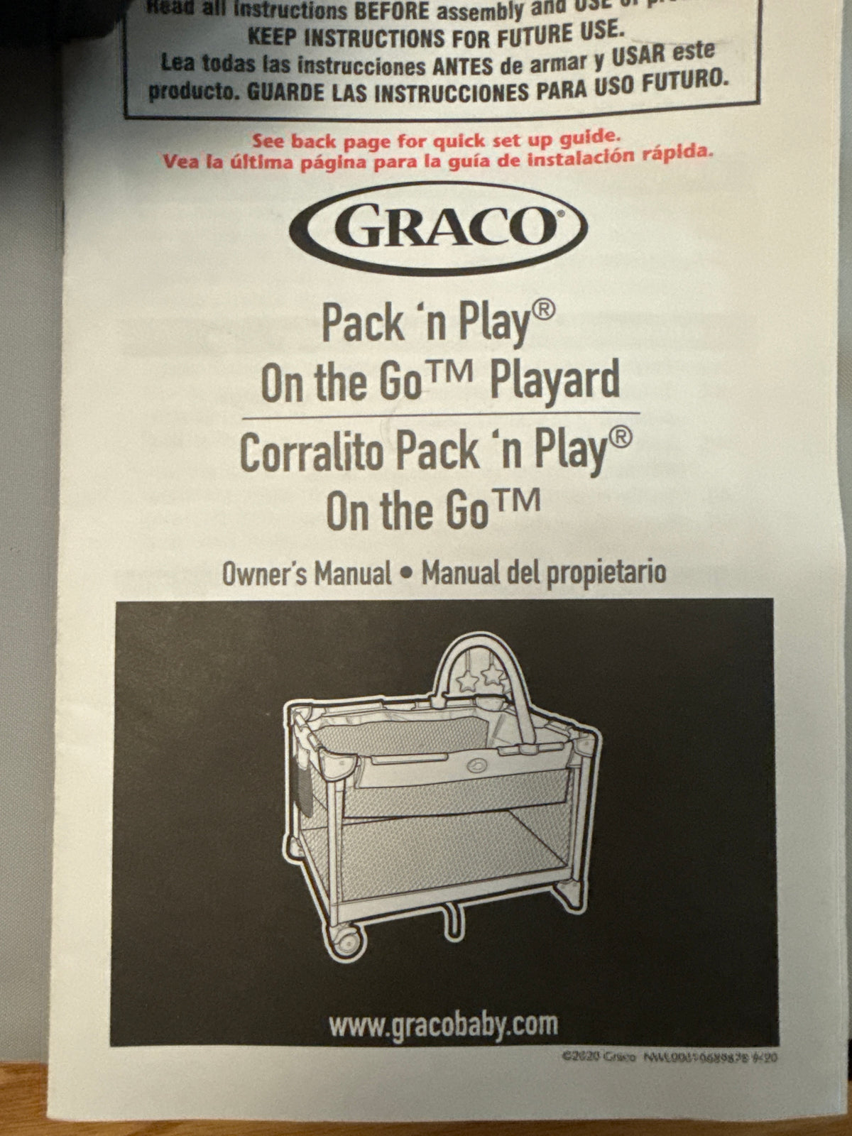 #87 Graco pack n play on the go playard