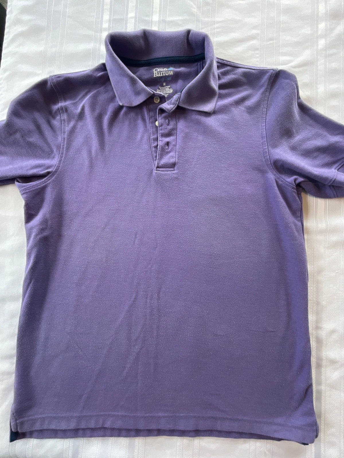 #43 Women’s Medium Croft and Barrow golf shirt VGUC