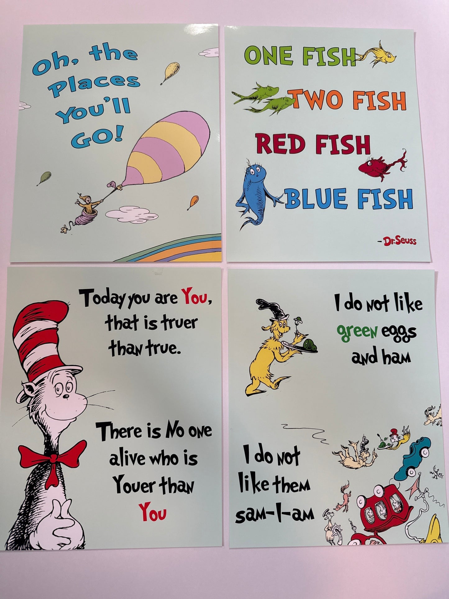 Seller #216, Dr. Seuss 8x10 glossy photos