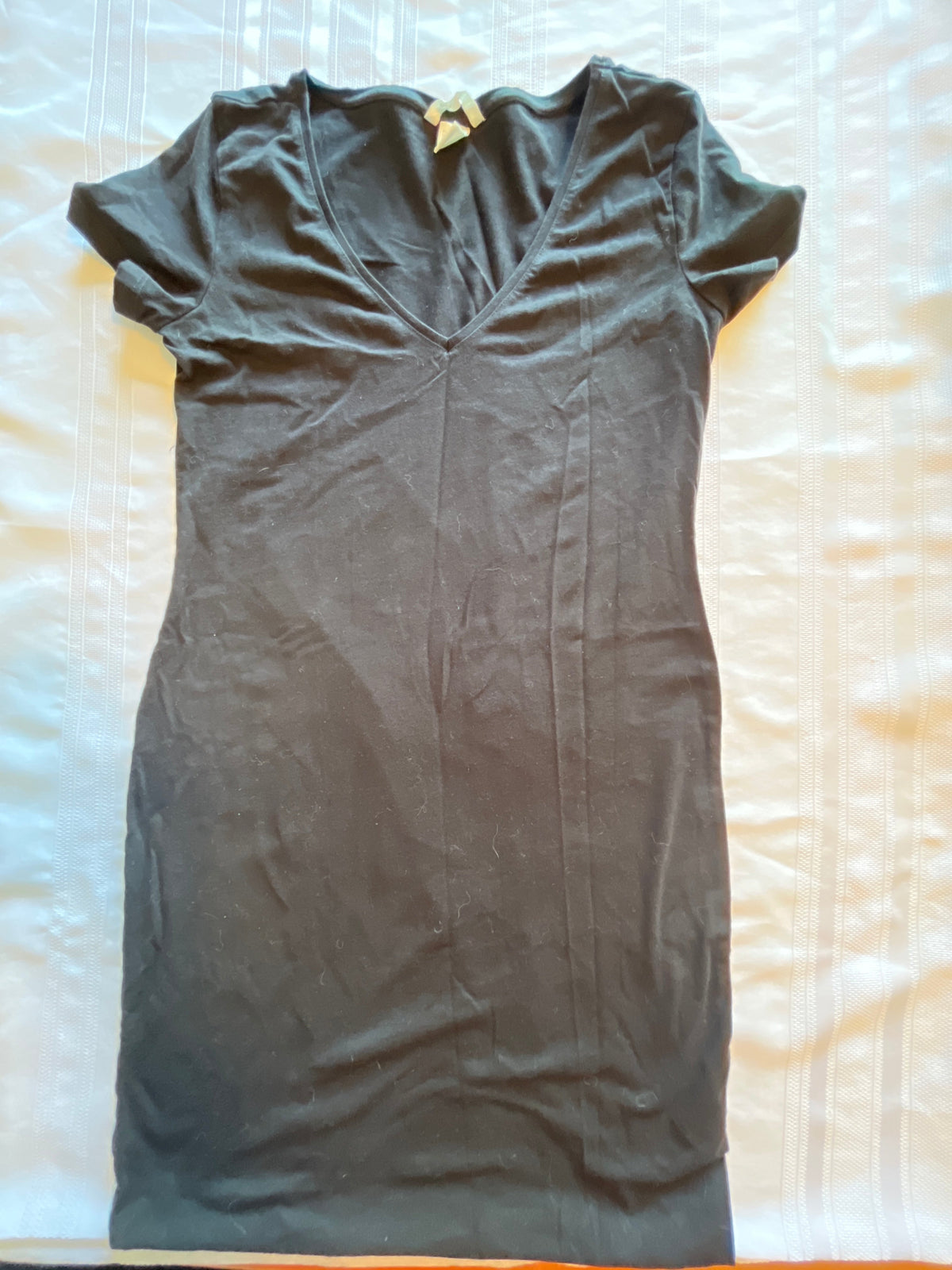 #43 Juniors medium tee shirt dress VGUC