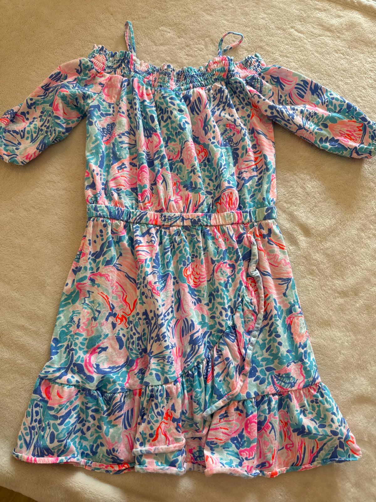 #81 Girls 7 Lilly Pulitzer dress