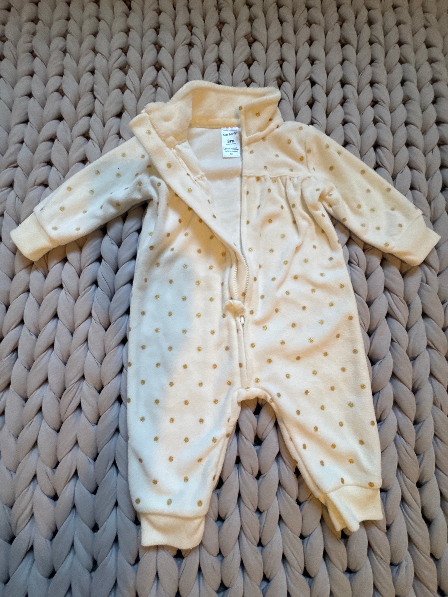 Seller #127 Carter's fleece half zip Girls Size 3m