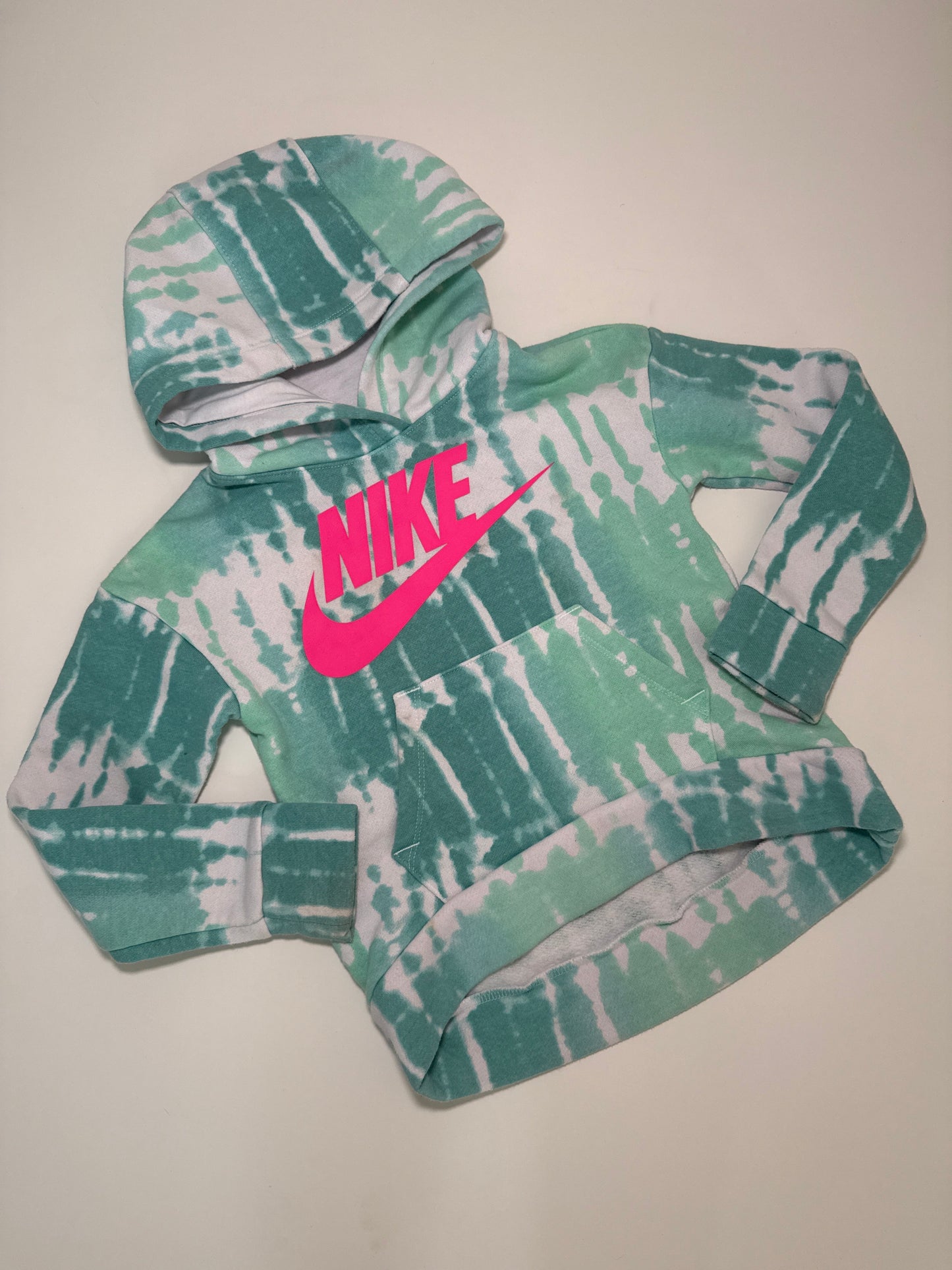 #96 Girls Nike Tye Dye Hoodie Size 4T