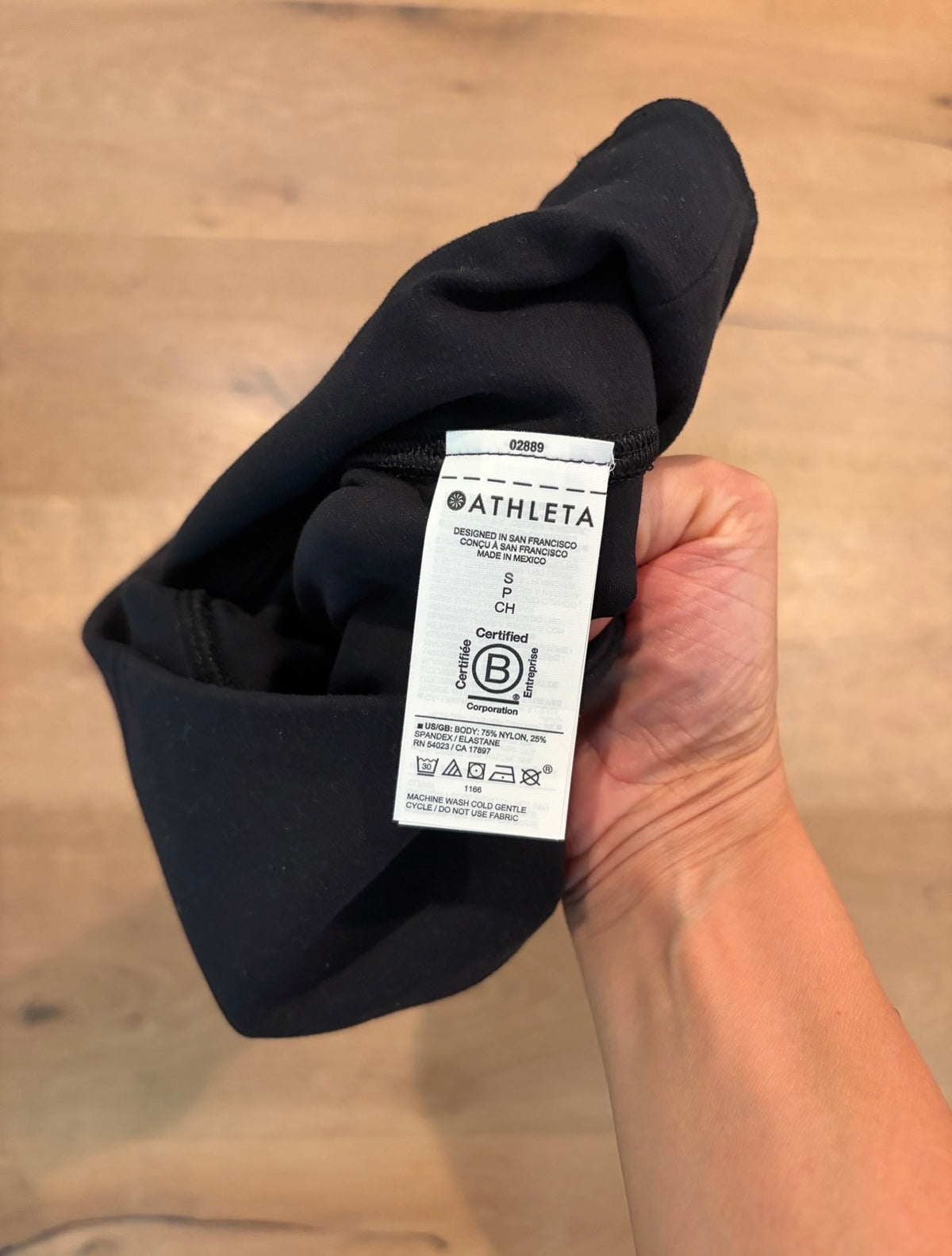 Seller #193 NEW Athleta Women's SIze S Black Elation High-Rise Leggings (Retailed for $89!)
