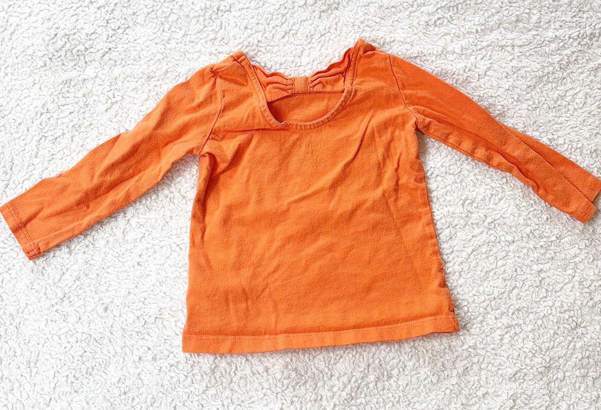 #58 Carters Girls 18 M Halloween Cat Shirt