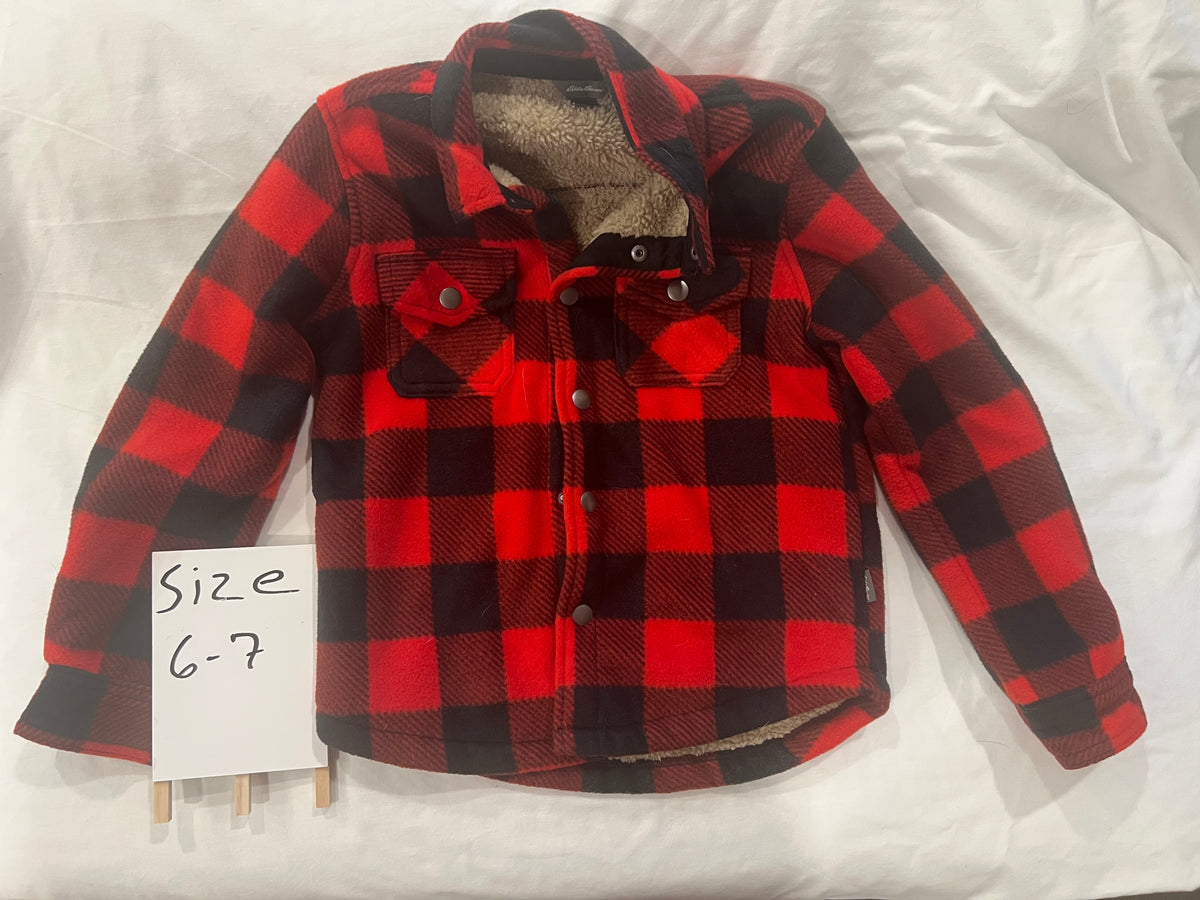 #24 size 6-7 flannel
