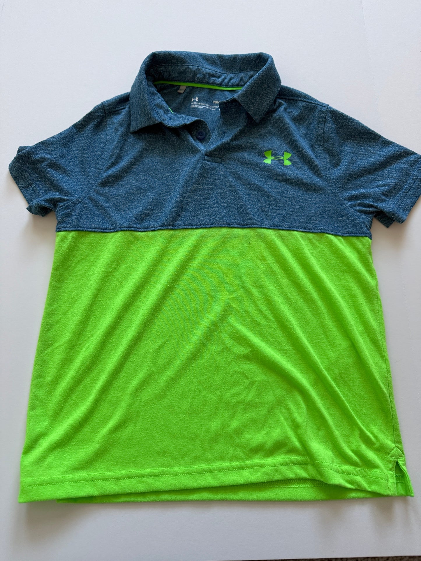 #3 Boys Size Small Under Armor Polo