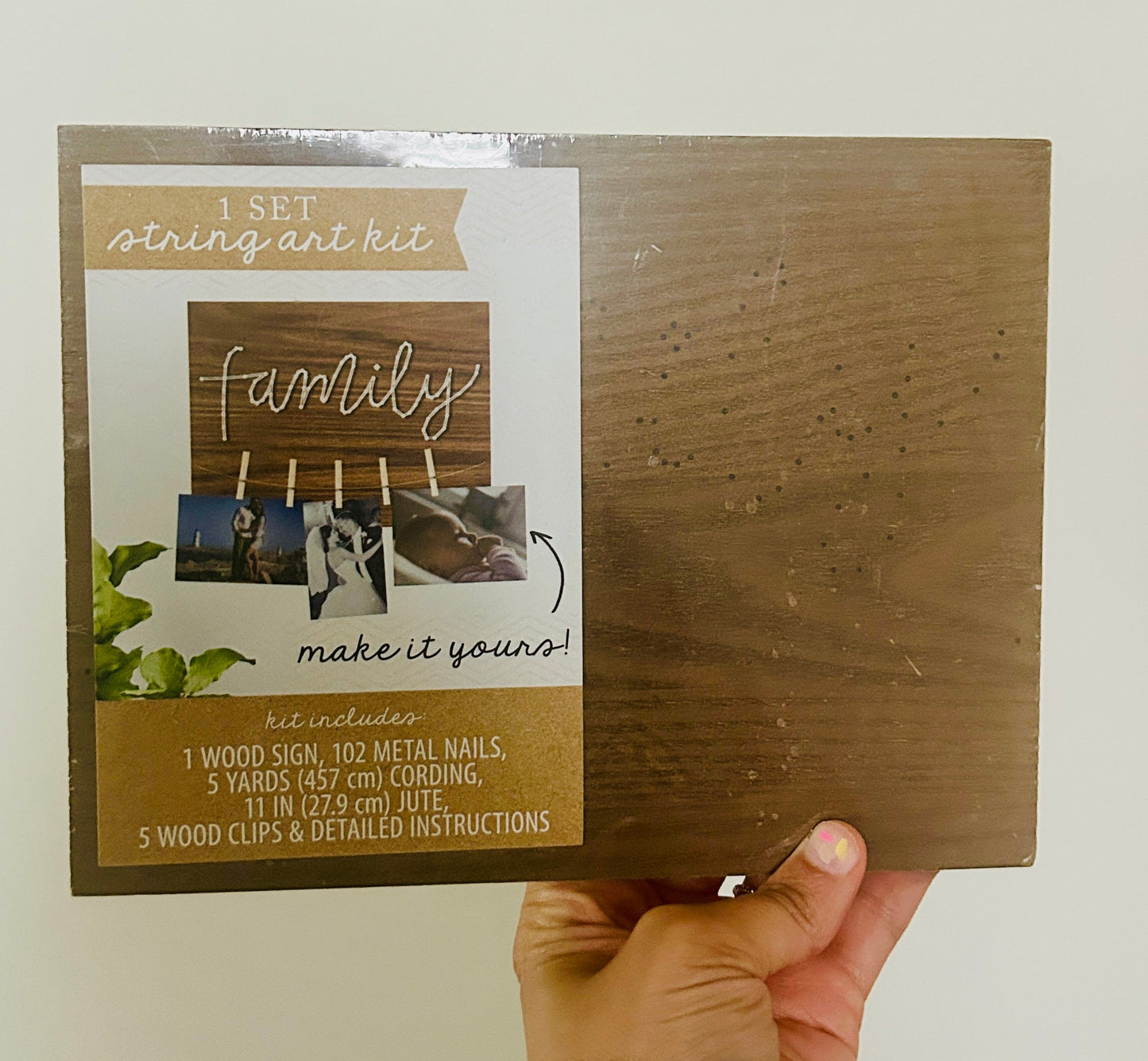 #15 Brand New String Art “Family” Picture Sign