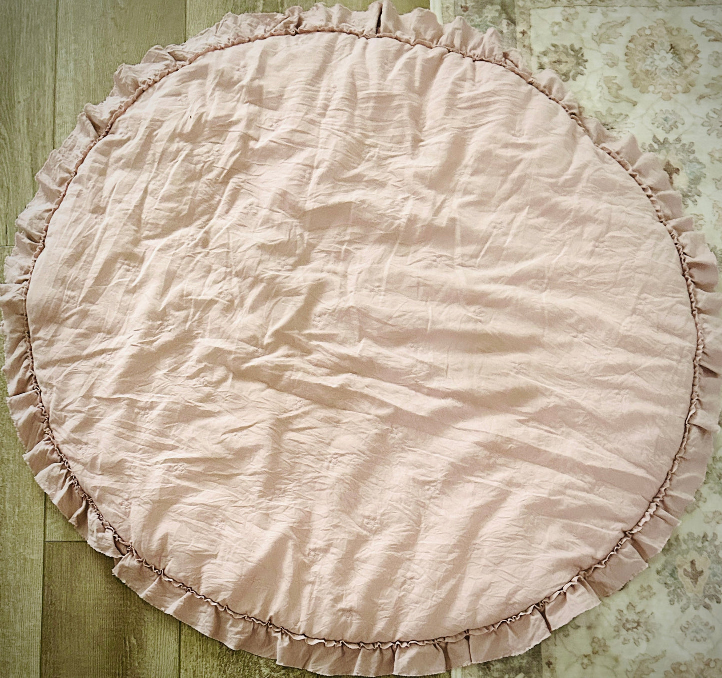 #15 Pale Pink Play Mat (Soft and Easy to Wash!)