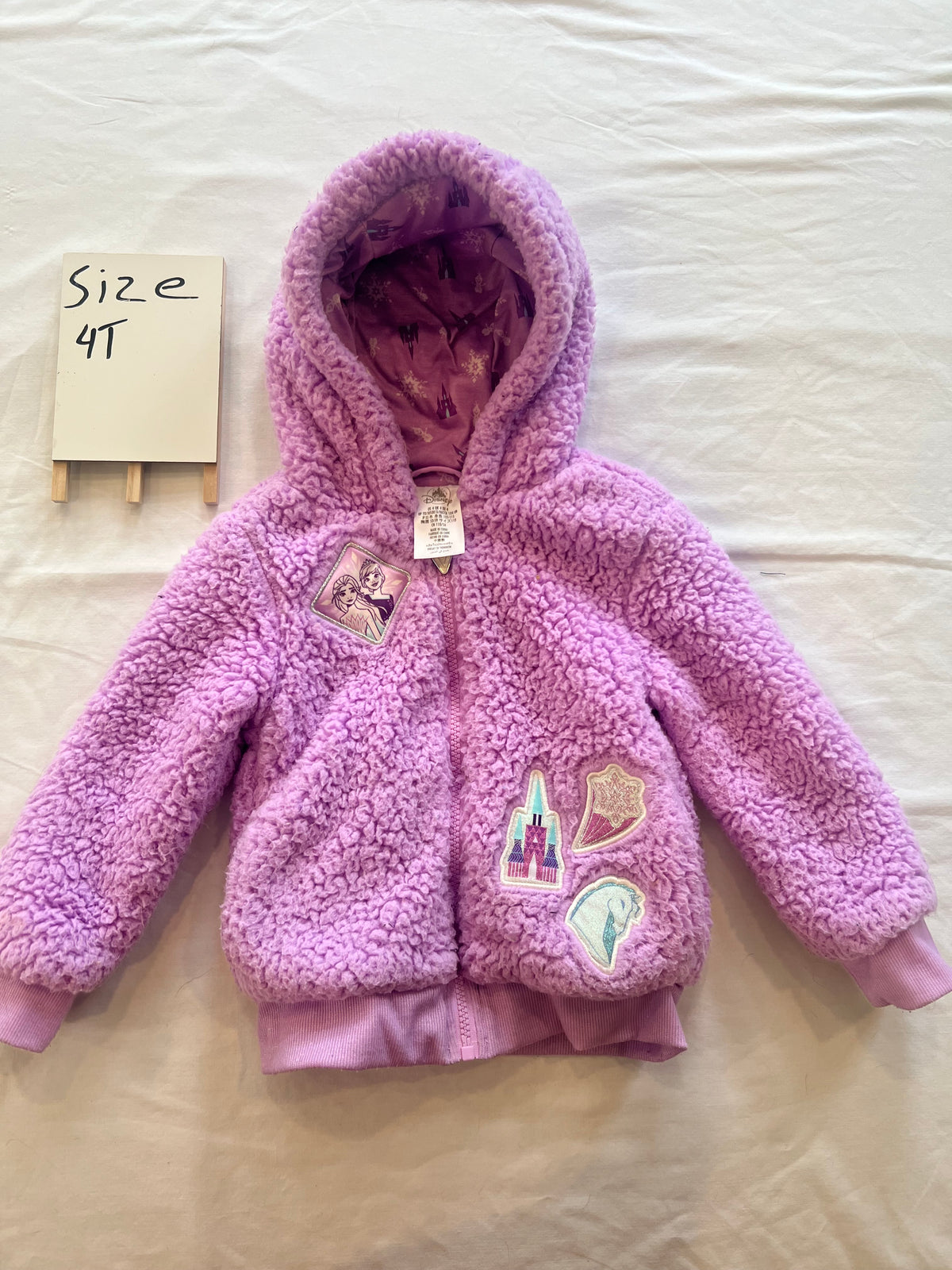 #24 size 4 frozen jacket from the Disney store