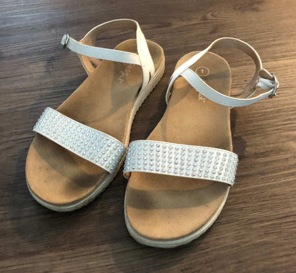 #137 Cat & Jack sandals girls size 1