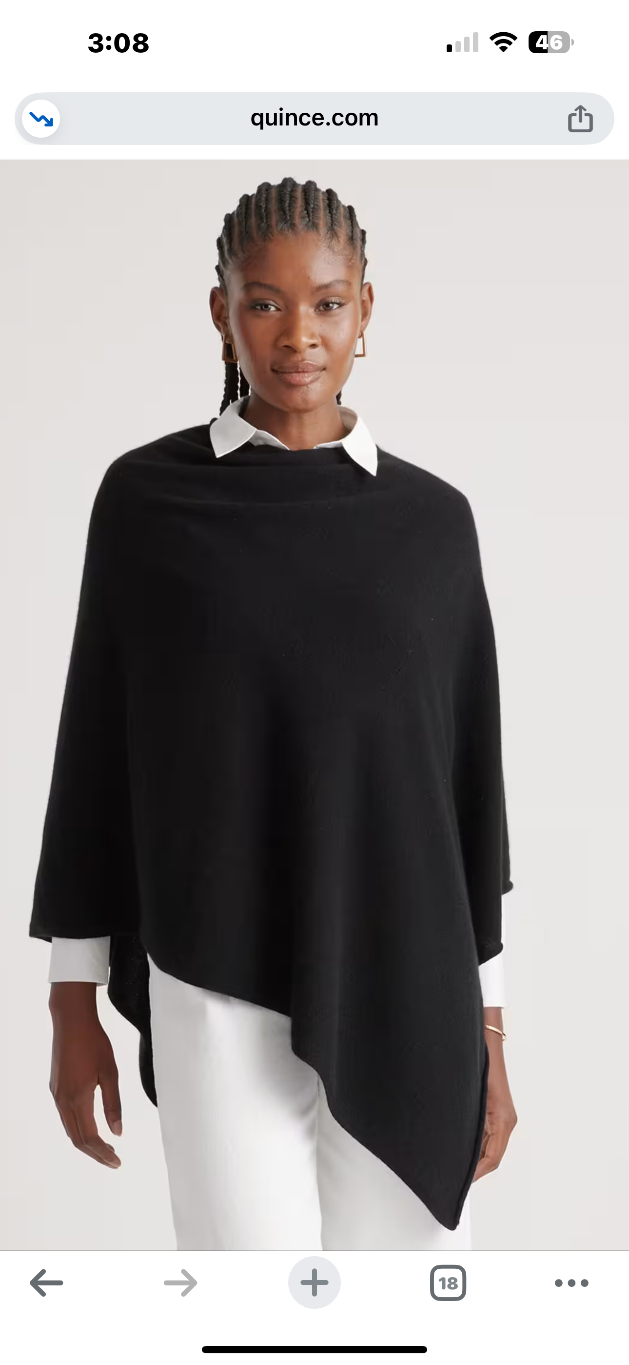 Seller #147 | Women’s Talbot L/XL poncho sweater