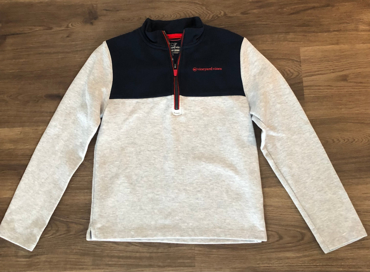 #82 Vineyard Vines quarter zip size boys large 10-12