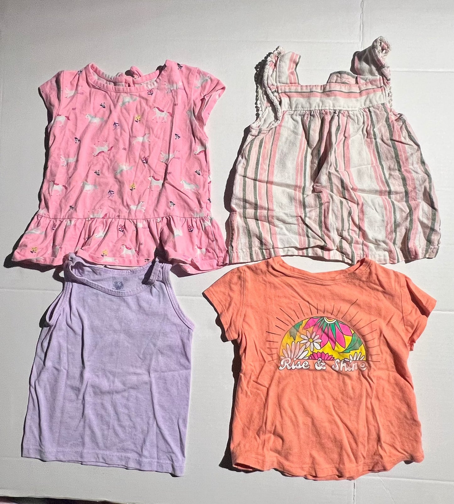 #100 Girls 3T Shirts Bundle