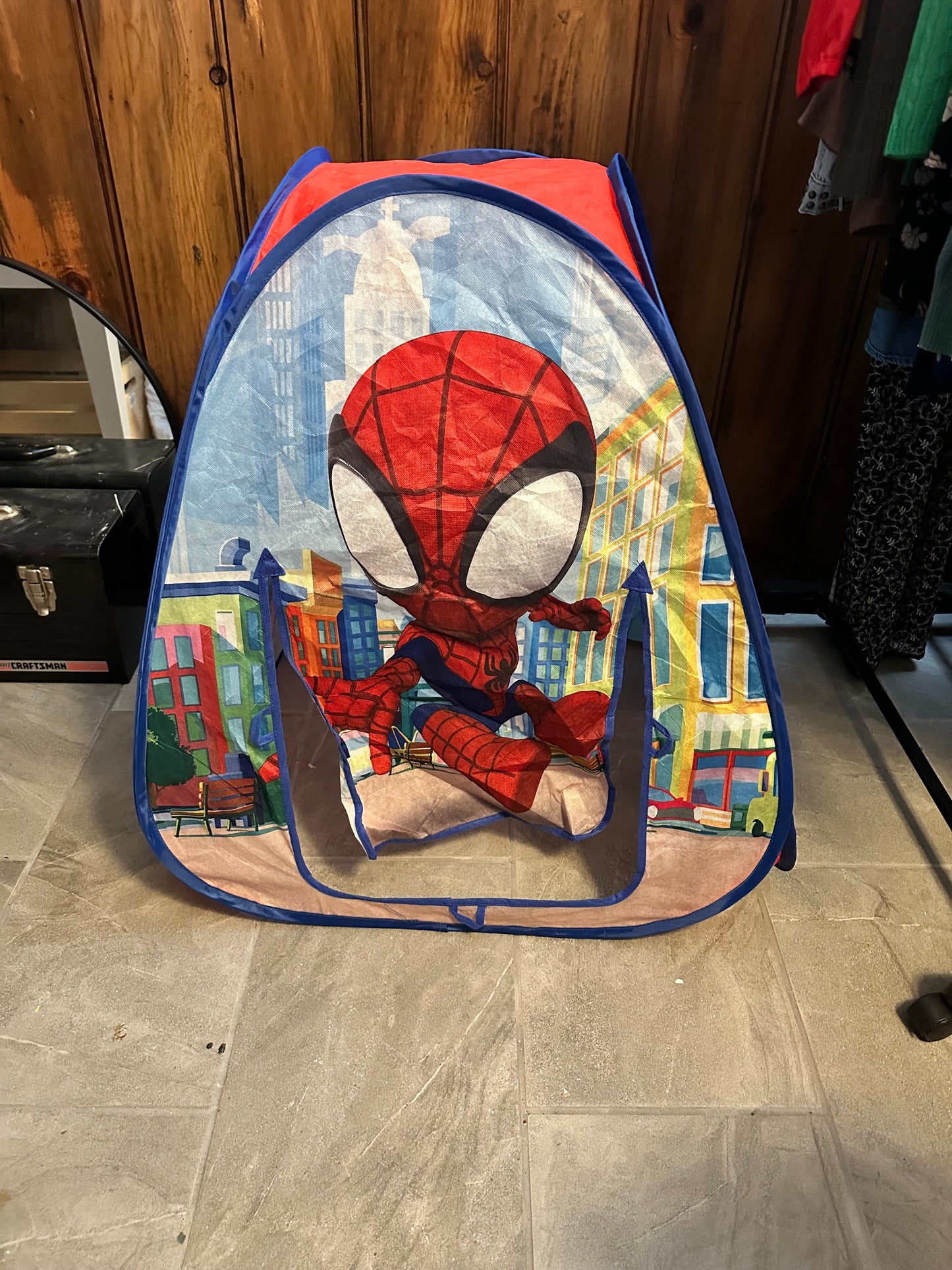 #111 Spidey & Amazing Friends Pop-Up Play Tent