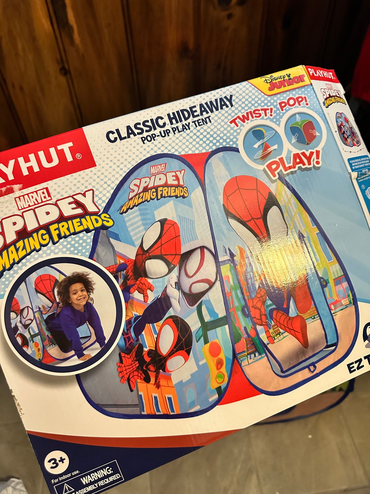 #111 Spidey & Amazing Friends Pop-Up Play Tent
