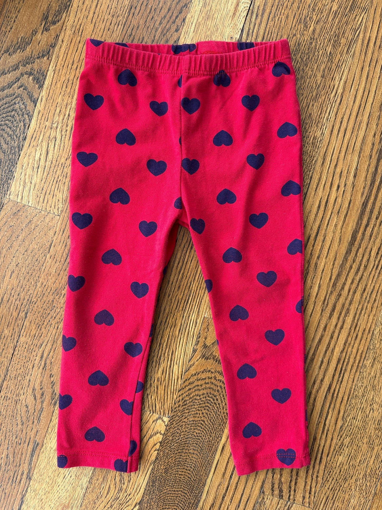 #103 • Girls • 2T • Pink/Heart Leggings Bundle x2