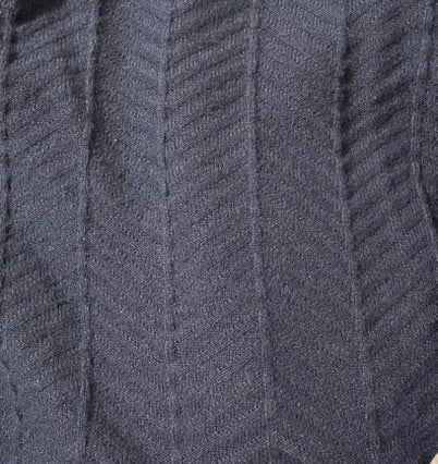 (REDUCED) Seller #12 | Love Elle Dark Teal Cardigan with Chevron Texture (See additional photo) | SO SOFT | VGUC | Size 2X