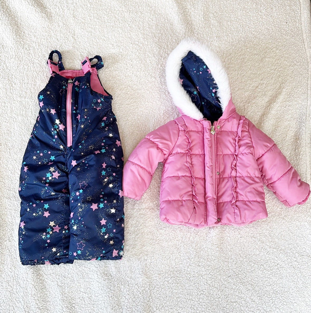 #58 London Fog Girls 18 M Snowsuit