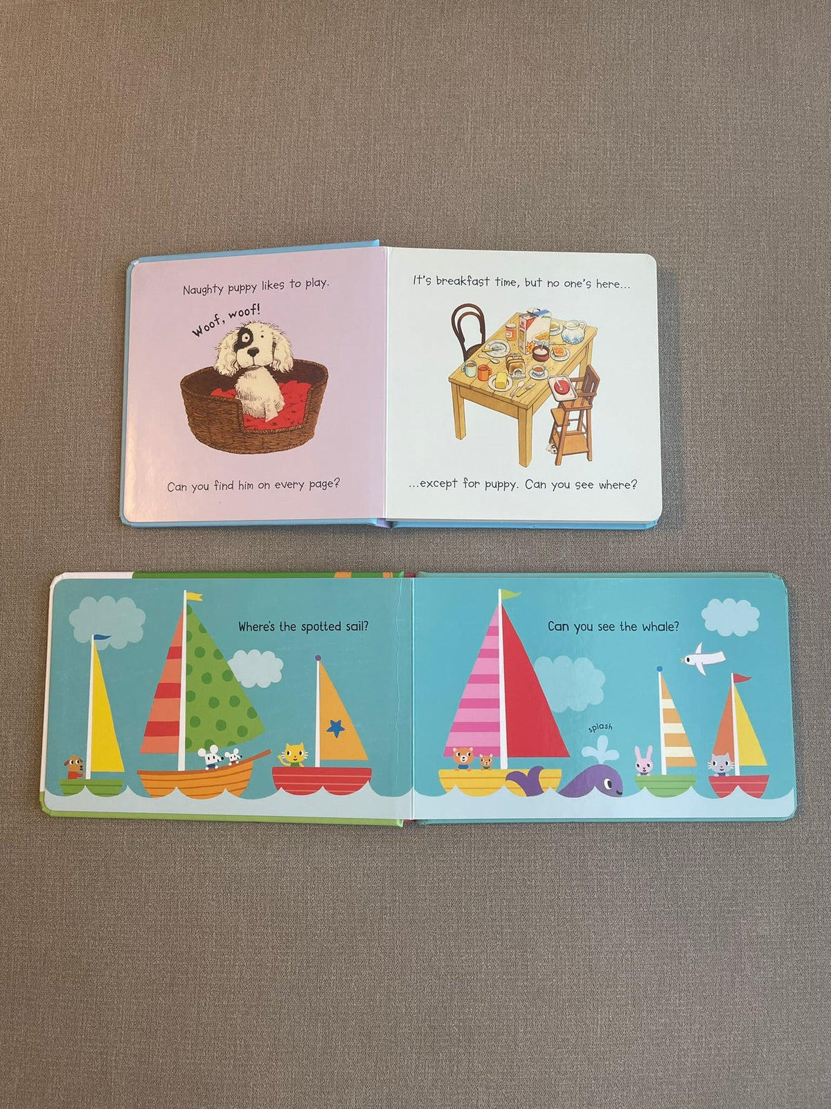Seller #12 | Set of 2 Usborne Look and Find Books