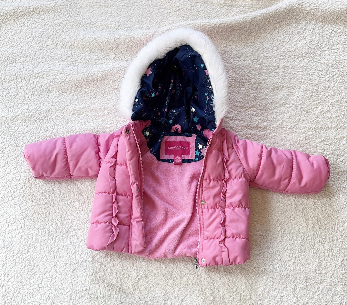 #58 London Fog Girls 18 M Snowsuit