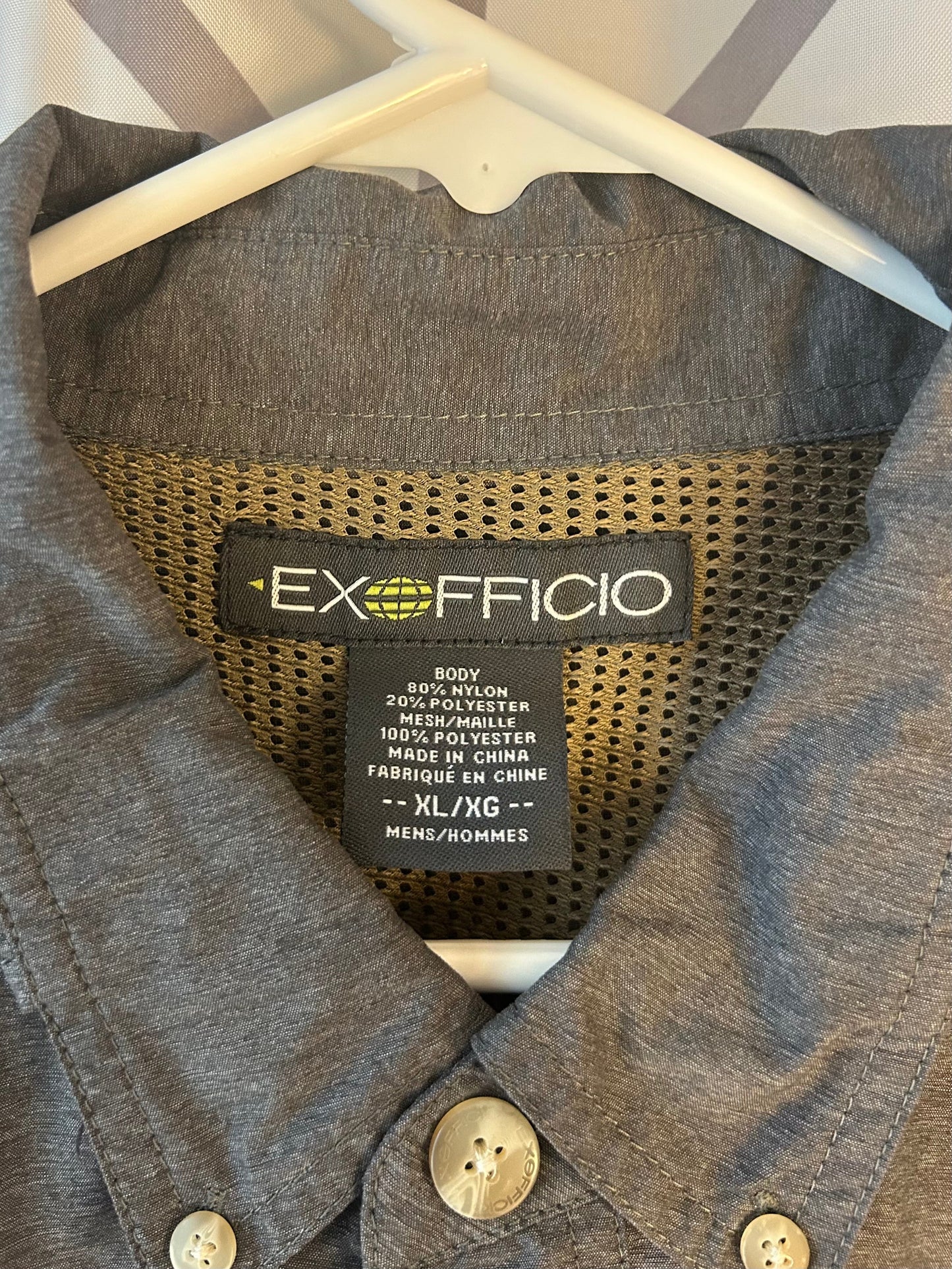 #18 Reduced! Ex Oficio outdoor shirt men’s XL