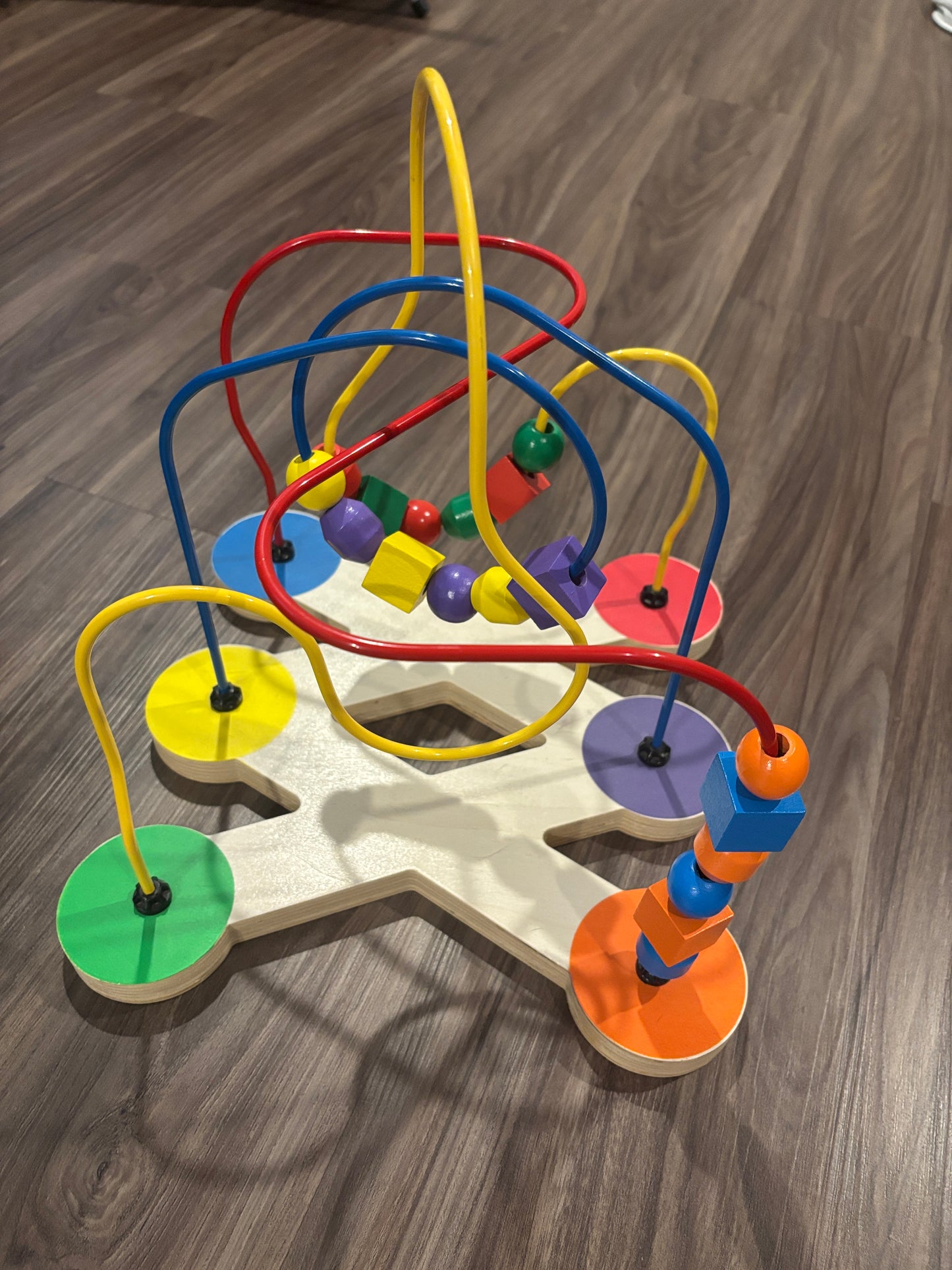 #138 - - EUC Wooden Beads Toy - PU 45236