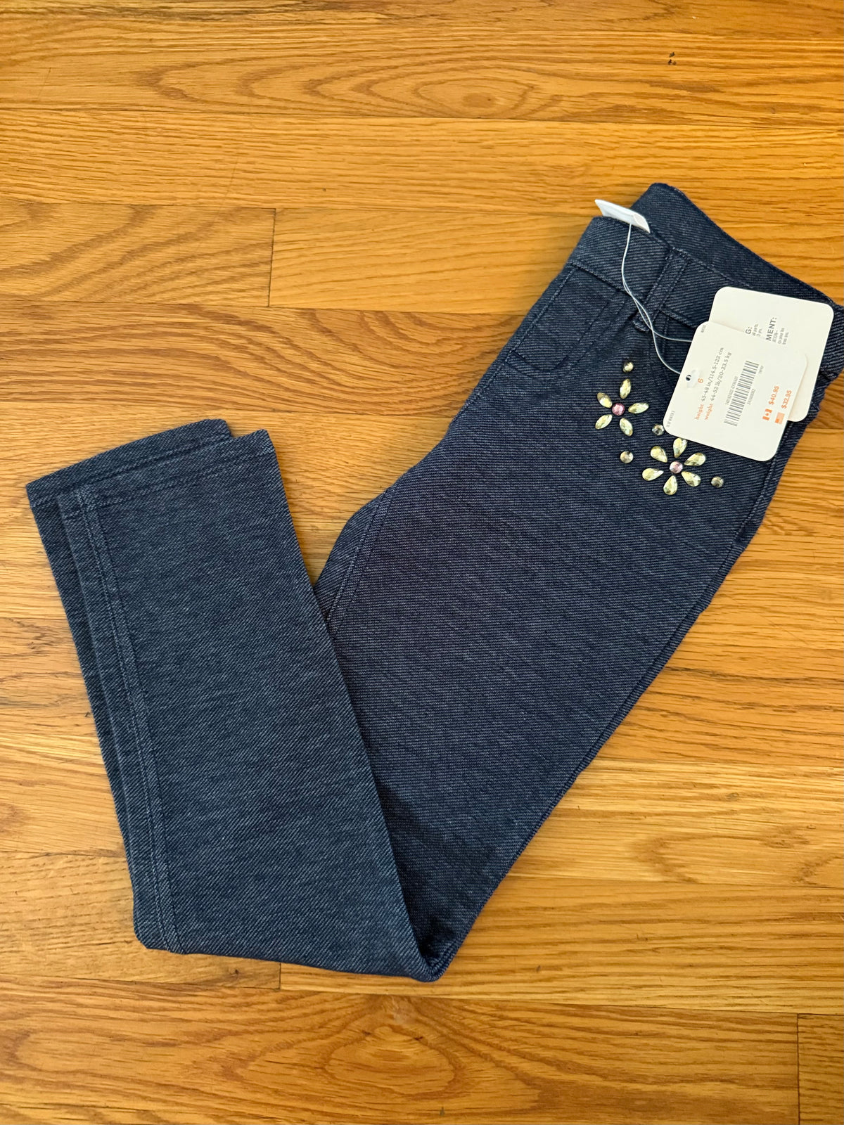 Seller #152 - NWT Gymboree girls size 6 bejewled jeggings