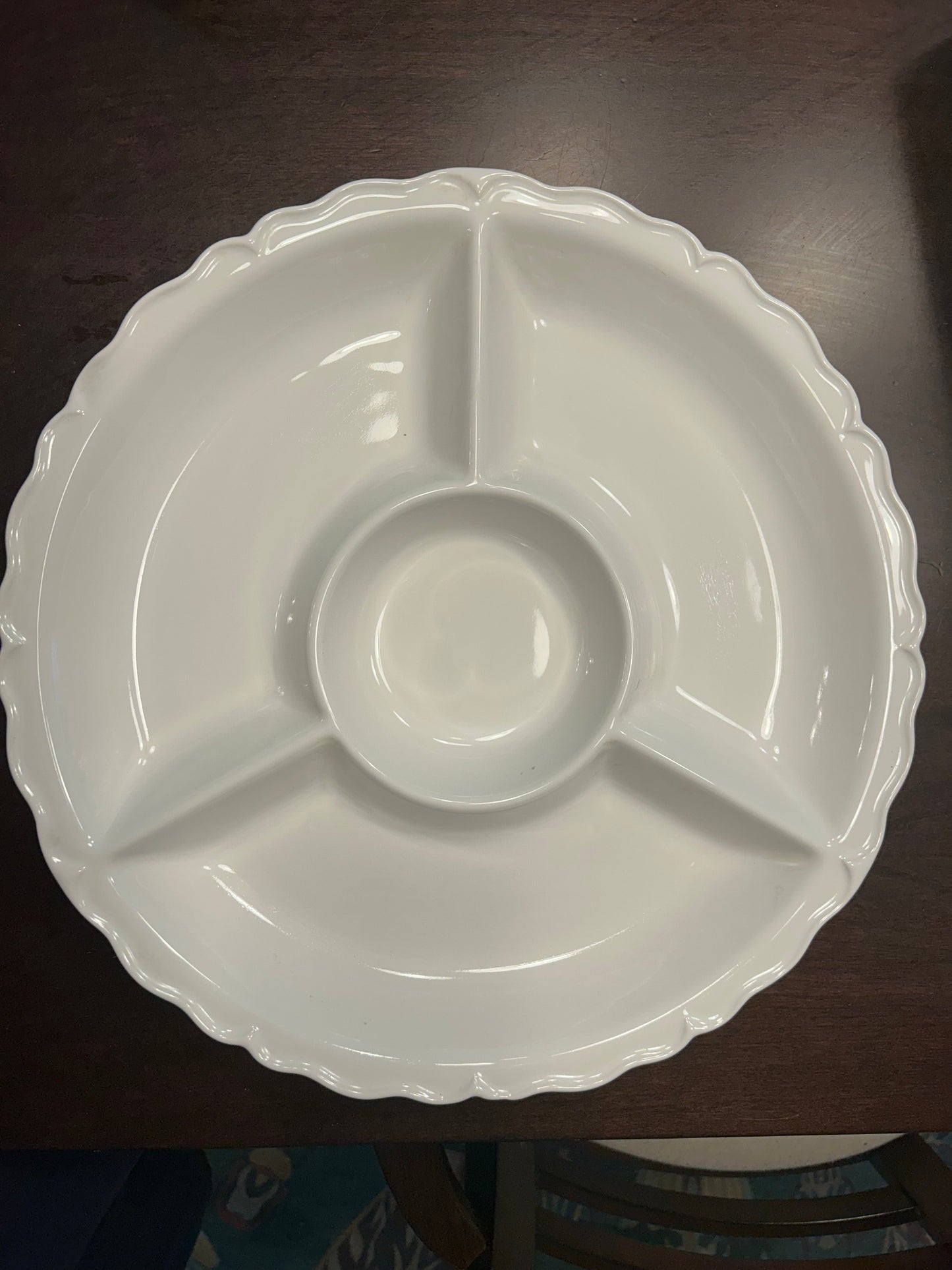 #18 Reduced! white Serving dish
