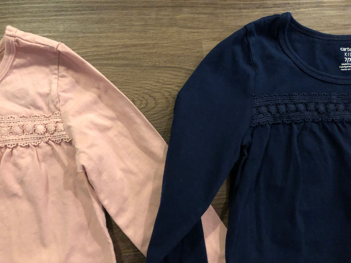 #137 Carter’s kid girls shirts size 7