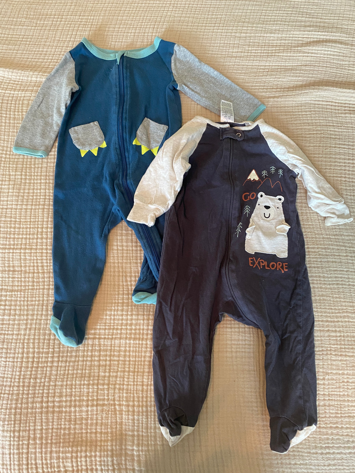 #63-sleepers set of two (3-6 month)