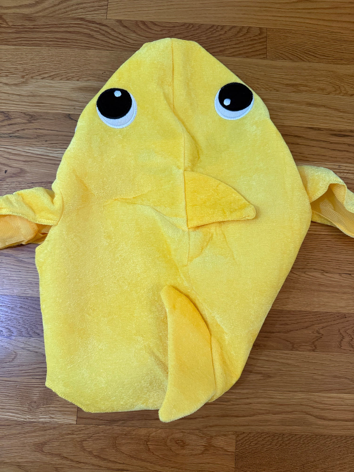Seller #152 - size 2T yellow baby shark costume