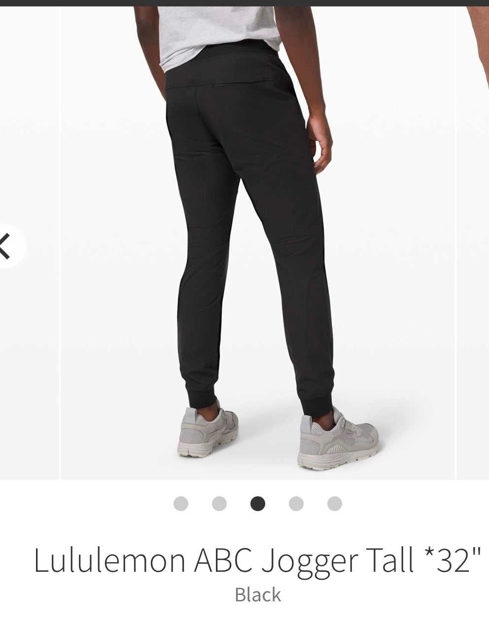 #130 Lululemon Men’s XS ABC Jogger Pants Tall