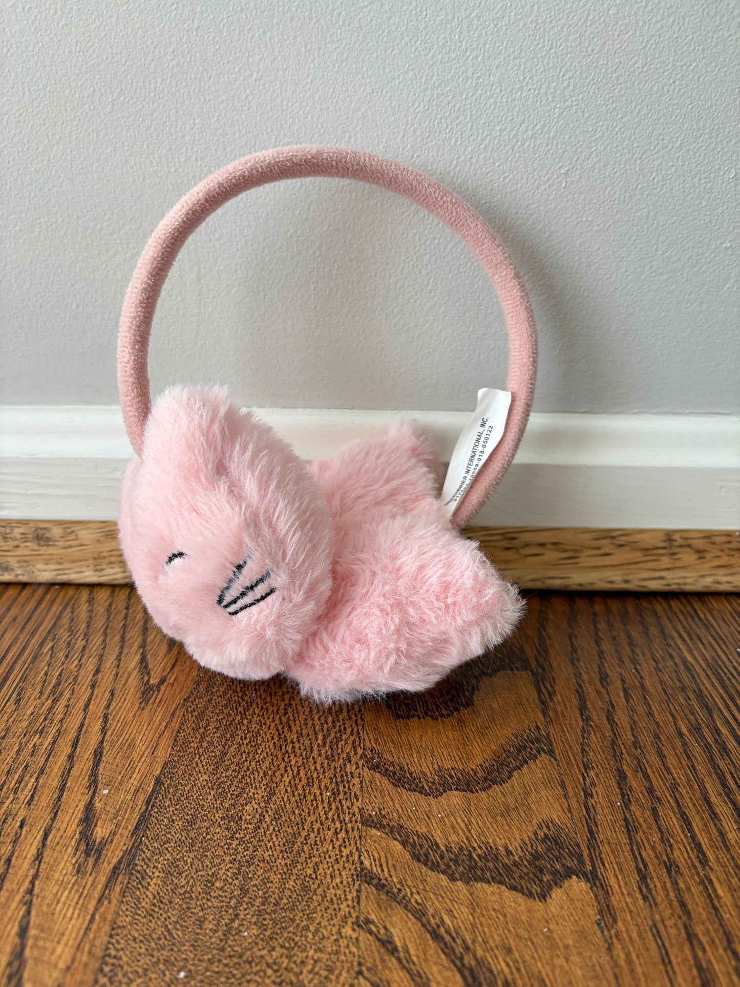 #103 • Girls • 2-5Y • Pink Faux Fur Cat Ear Muffs