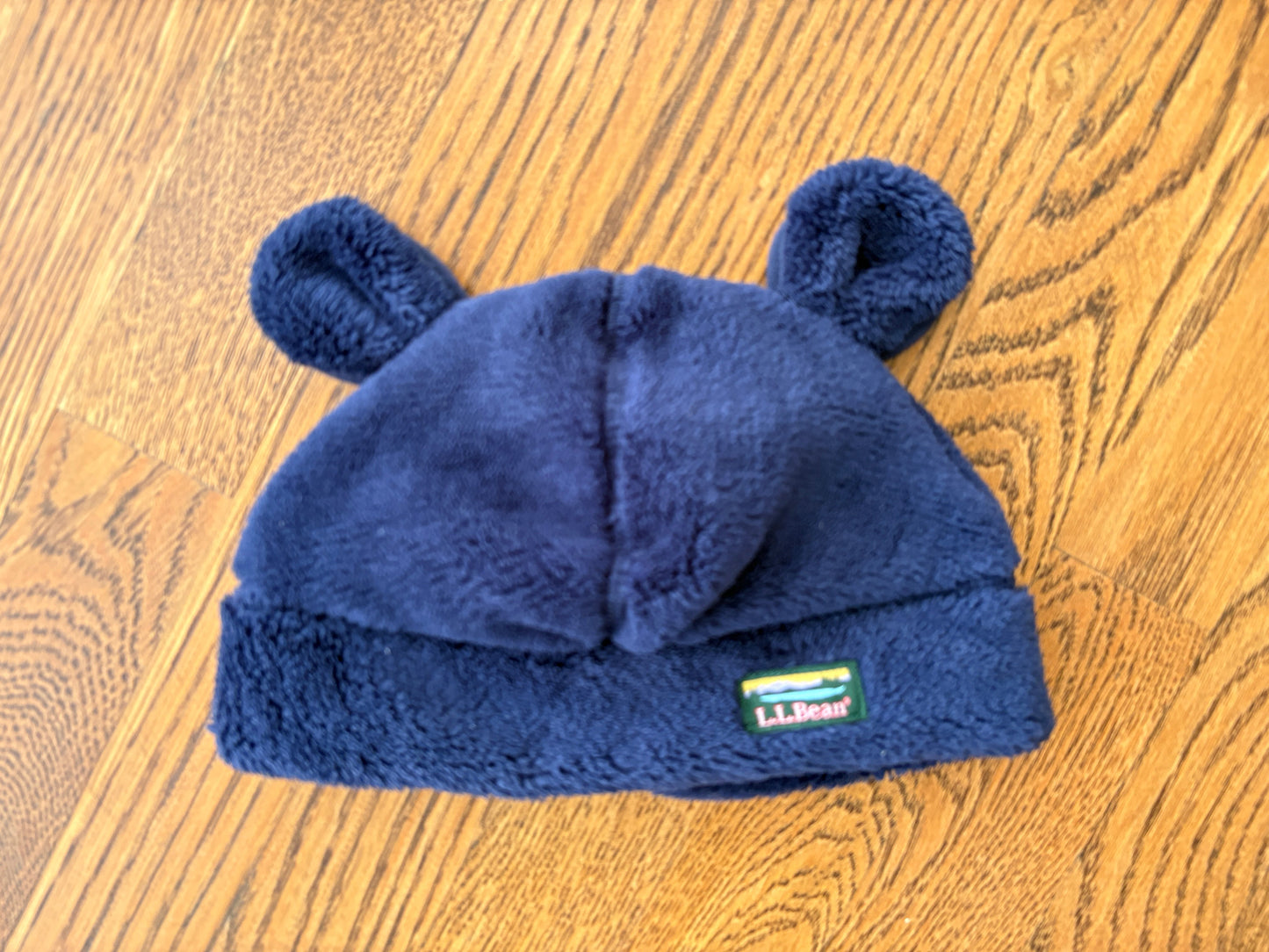#103 • Boys • 12-24m • L.L. Bean • Navy Fleece Winter Hat