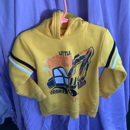 Seller #223 - 2T Yellow digger Hoodie