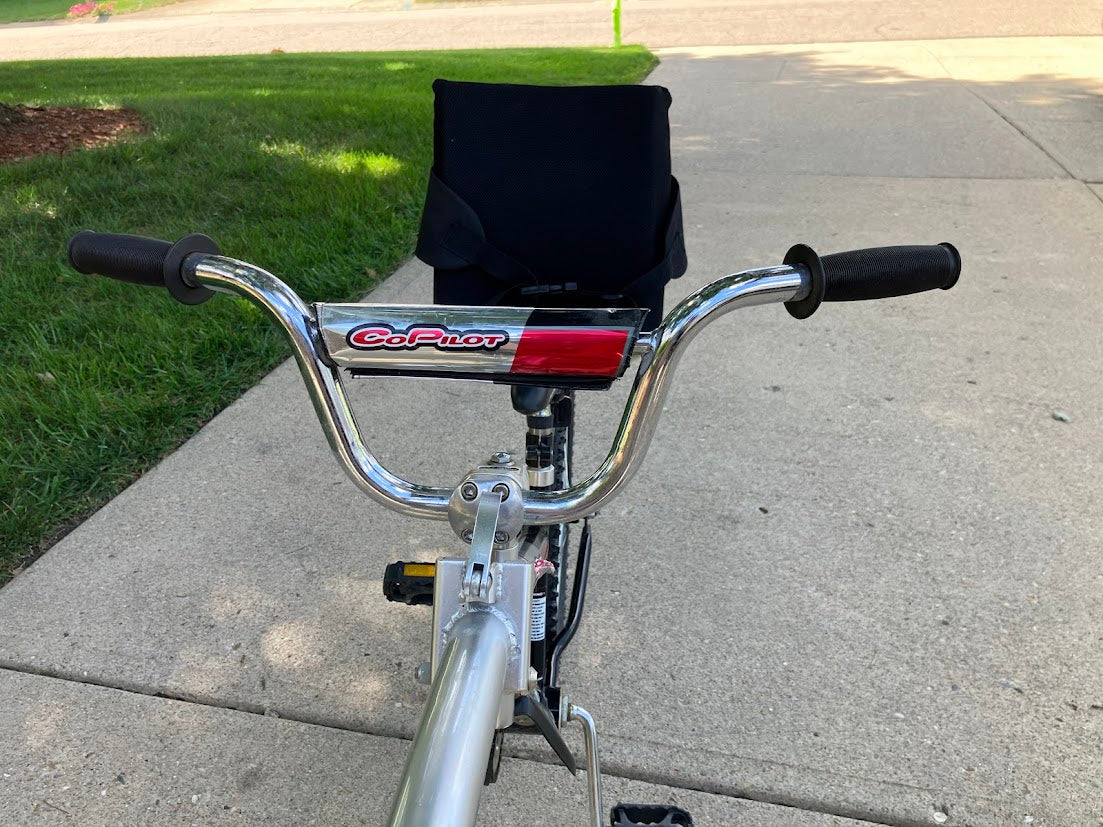 #119-WeeRide Tag Along Copilot Bike Trailer Seat