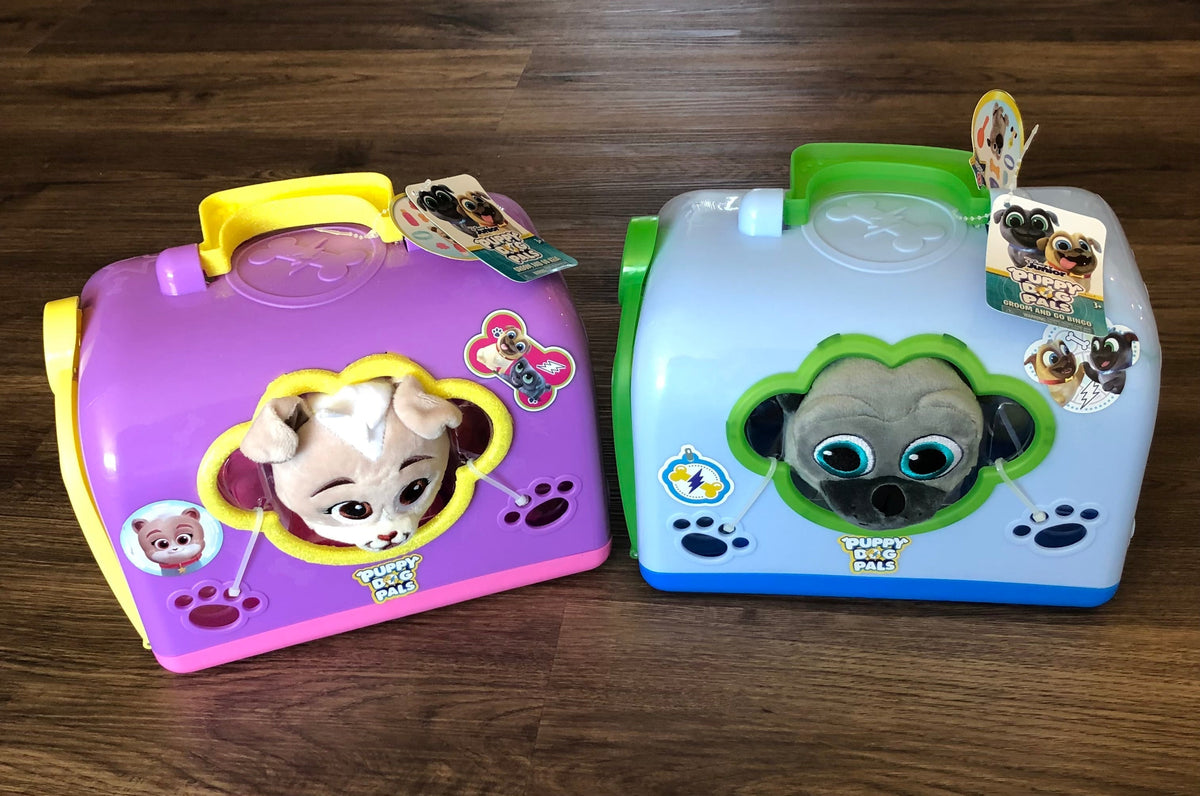 #137 NEW Puppy Dog Pals Groom & Go Bingo and Keia