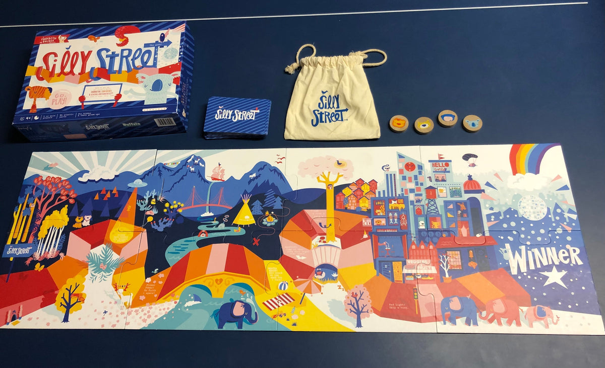 #137 Silly street board game