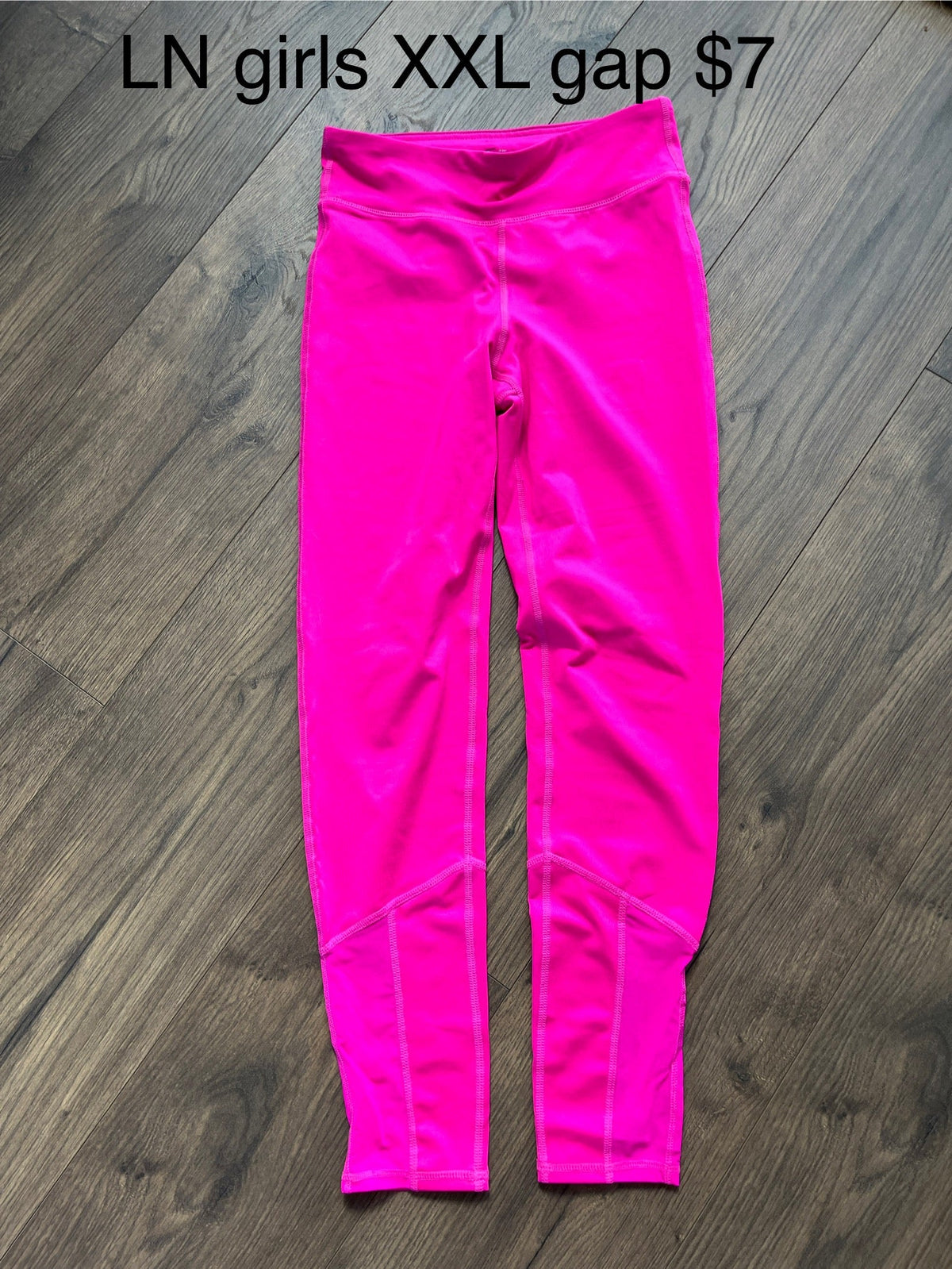 135 Girls XXL Hot pink leggings Gap, LN