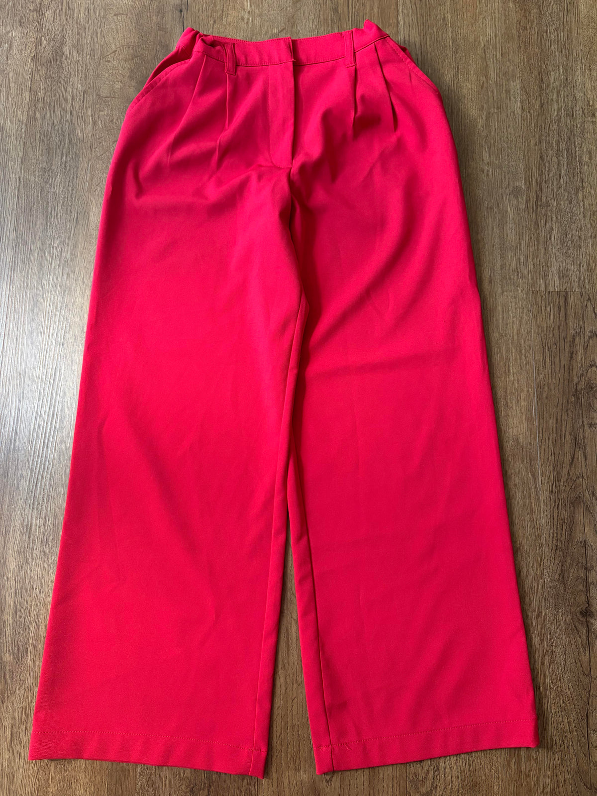 #126 EUC Art Class Red Dress Pants Girls M 8