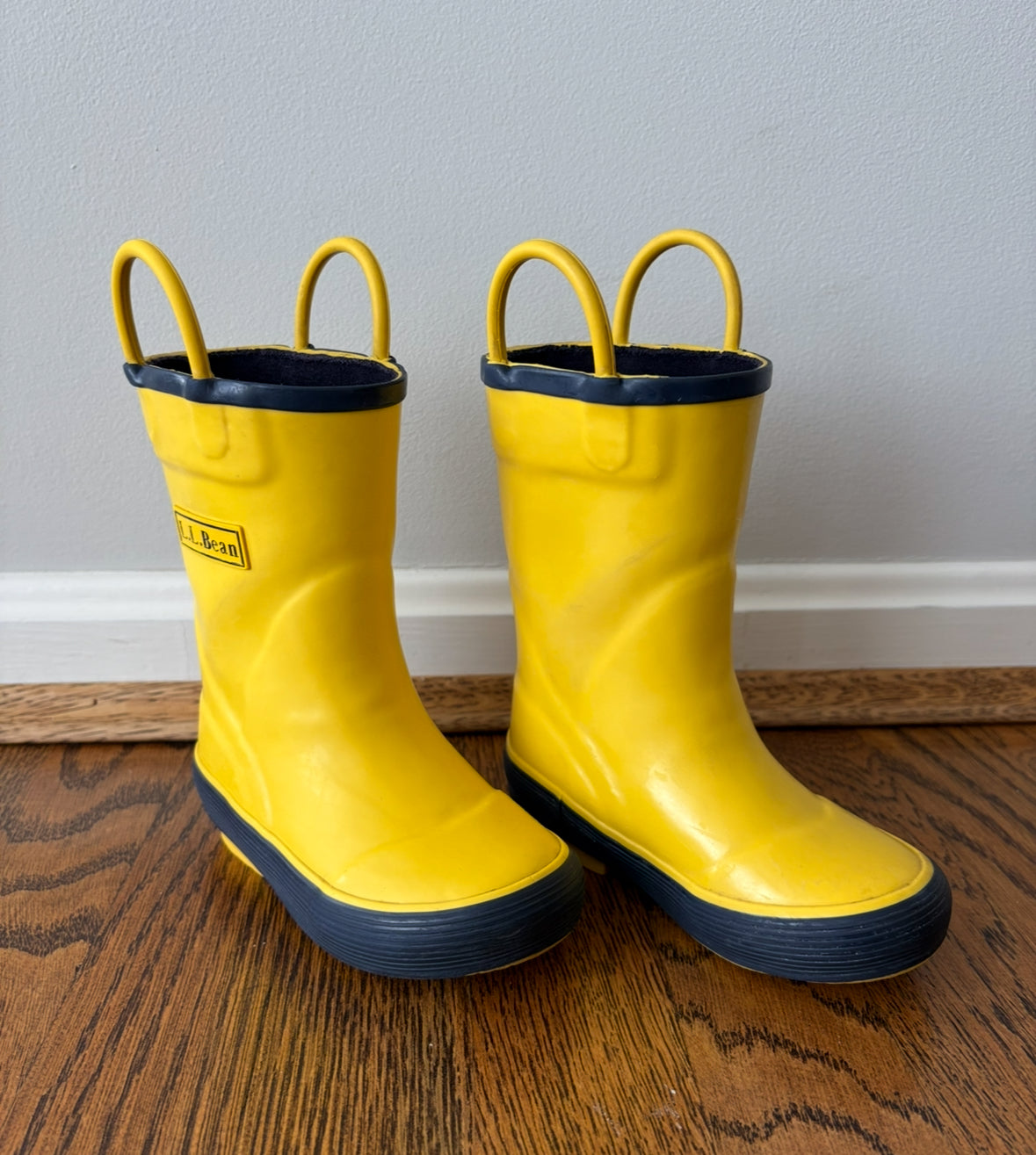 #103 • 7 • L.L. Bean • Yellow Rain Boots