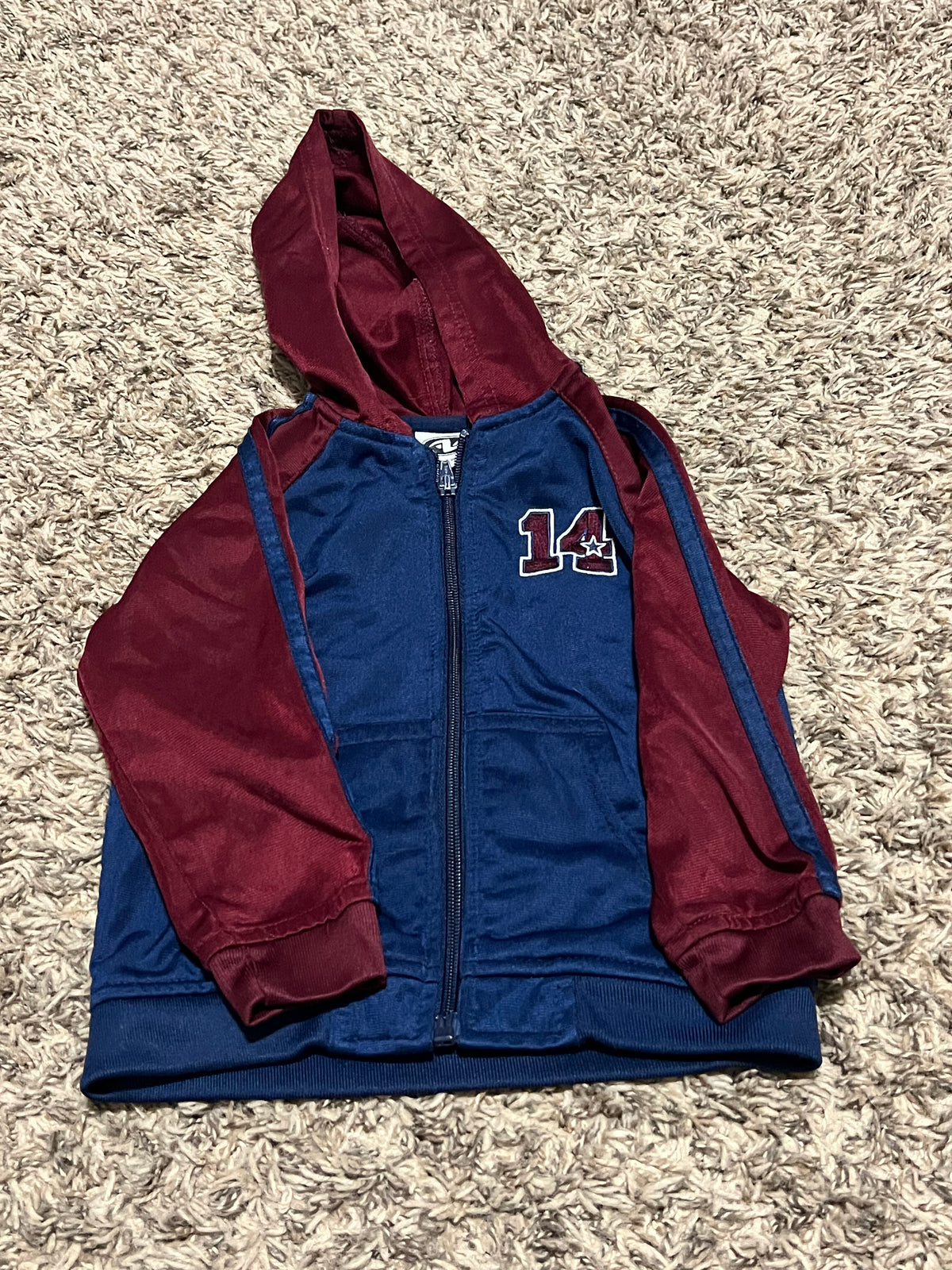 #45 Athletic Works Track Jacket Size 24 Months