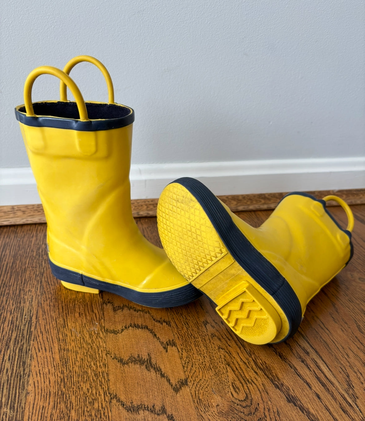 #103 • 7 • L.L. Bean • Yellow Rain Boots