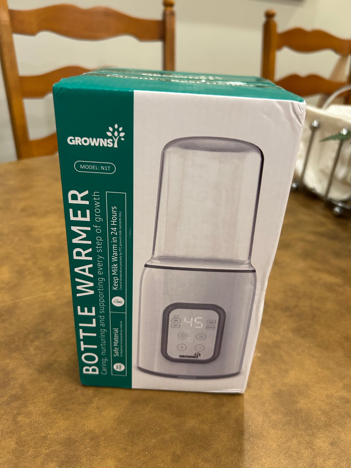 #27 Grownsy Bottle Warmer (brand new in box)