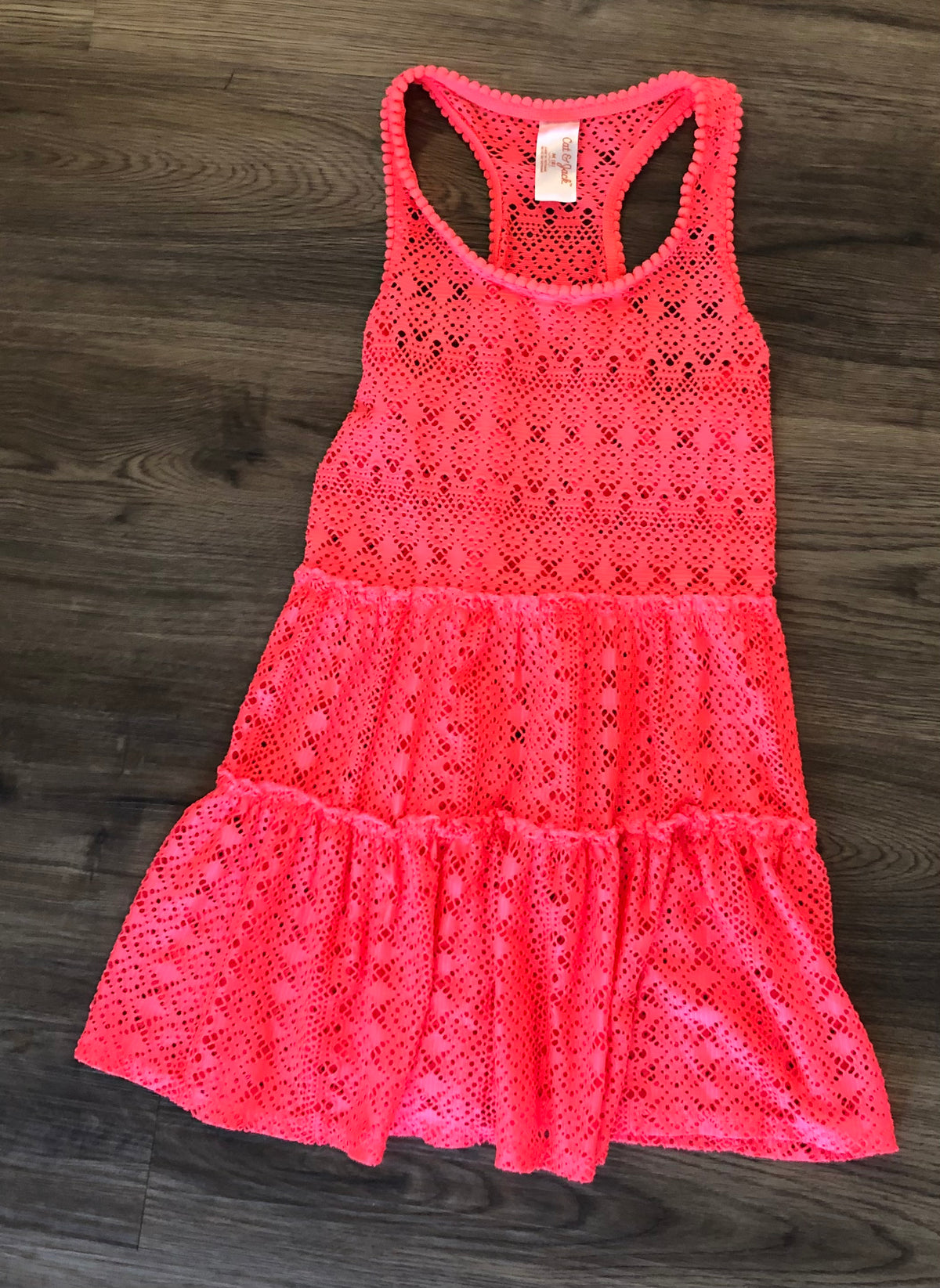 #137 Cat & Jack swim coverup medium 8