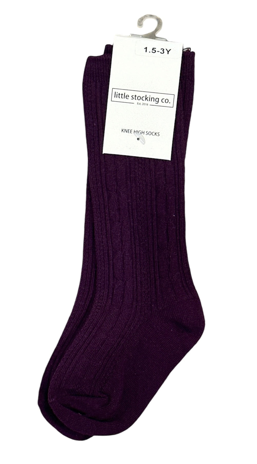 Seller #140 Girls Little Stocking Co. Knee High Socks size 1.5-3Y NWT