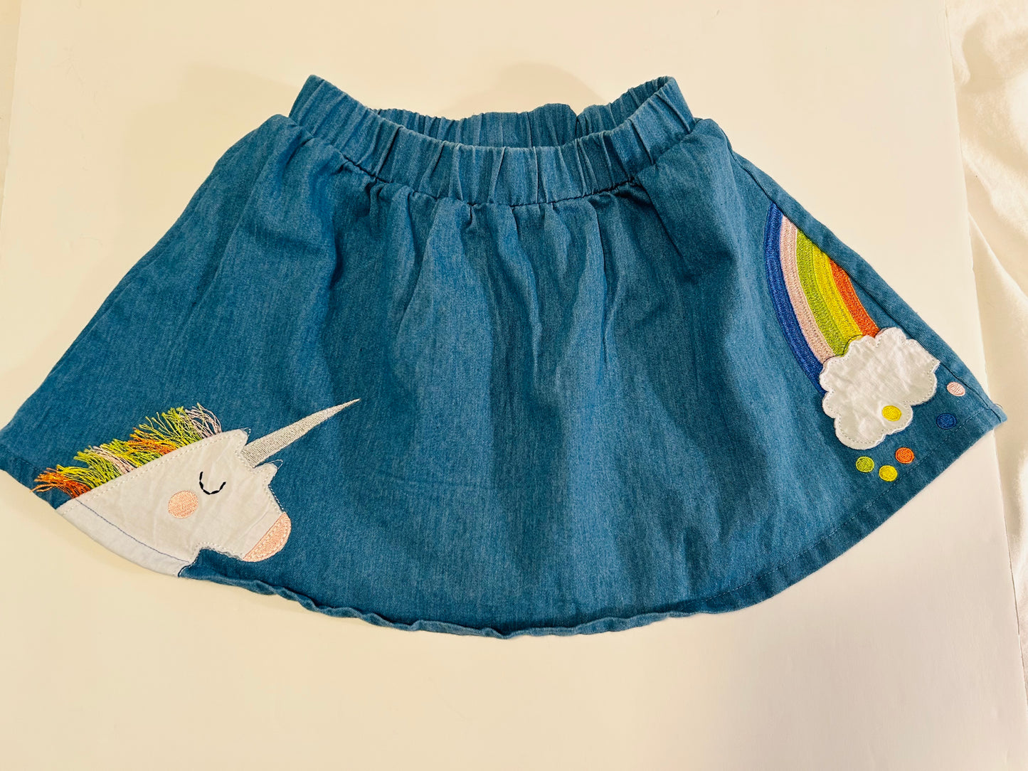 #142 Penelope Plumm size 6 unicorn skirt