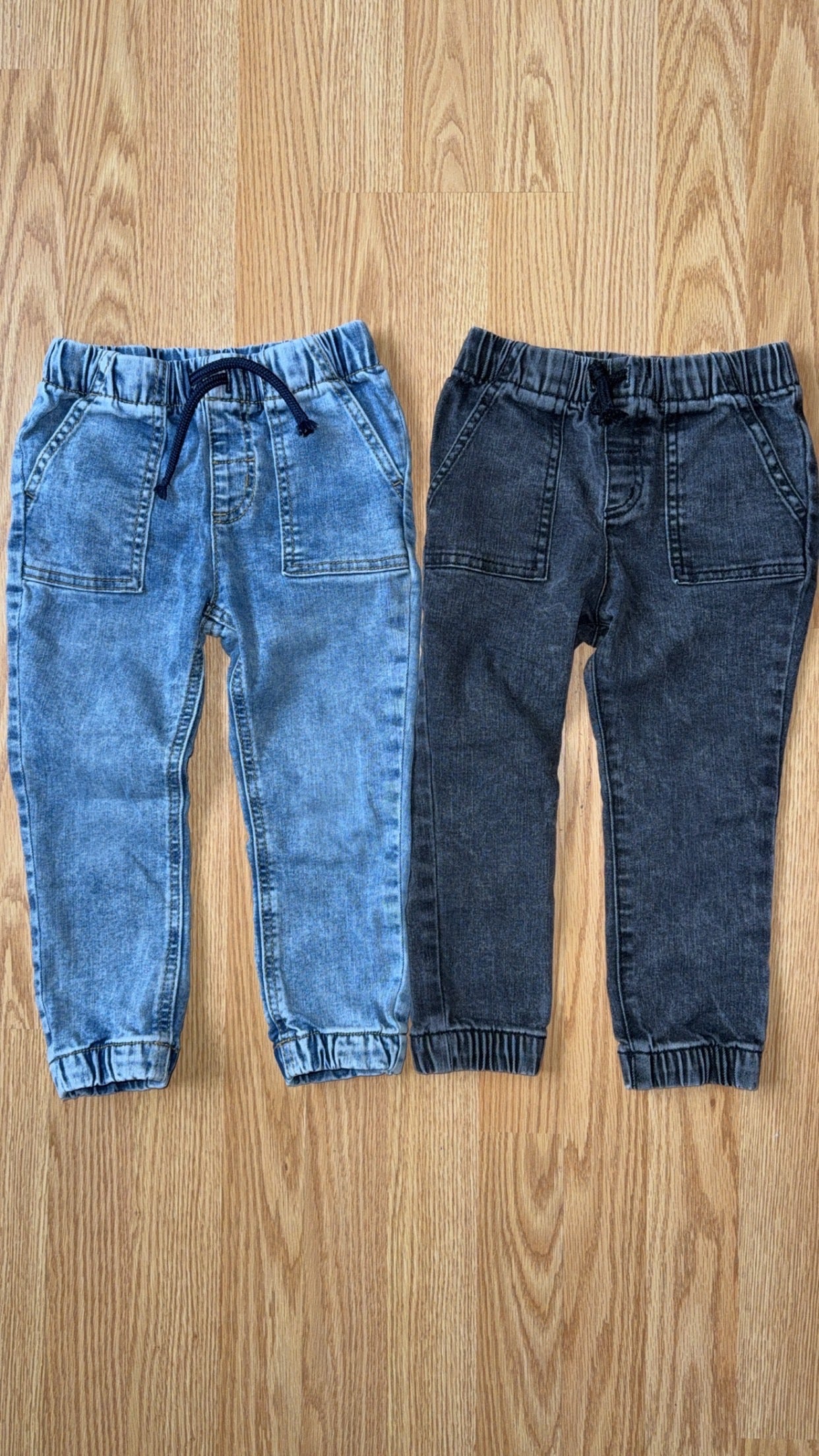155 cat & jack 3t boys acid wash joggers VGUC
